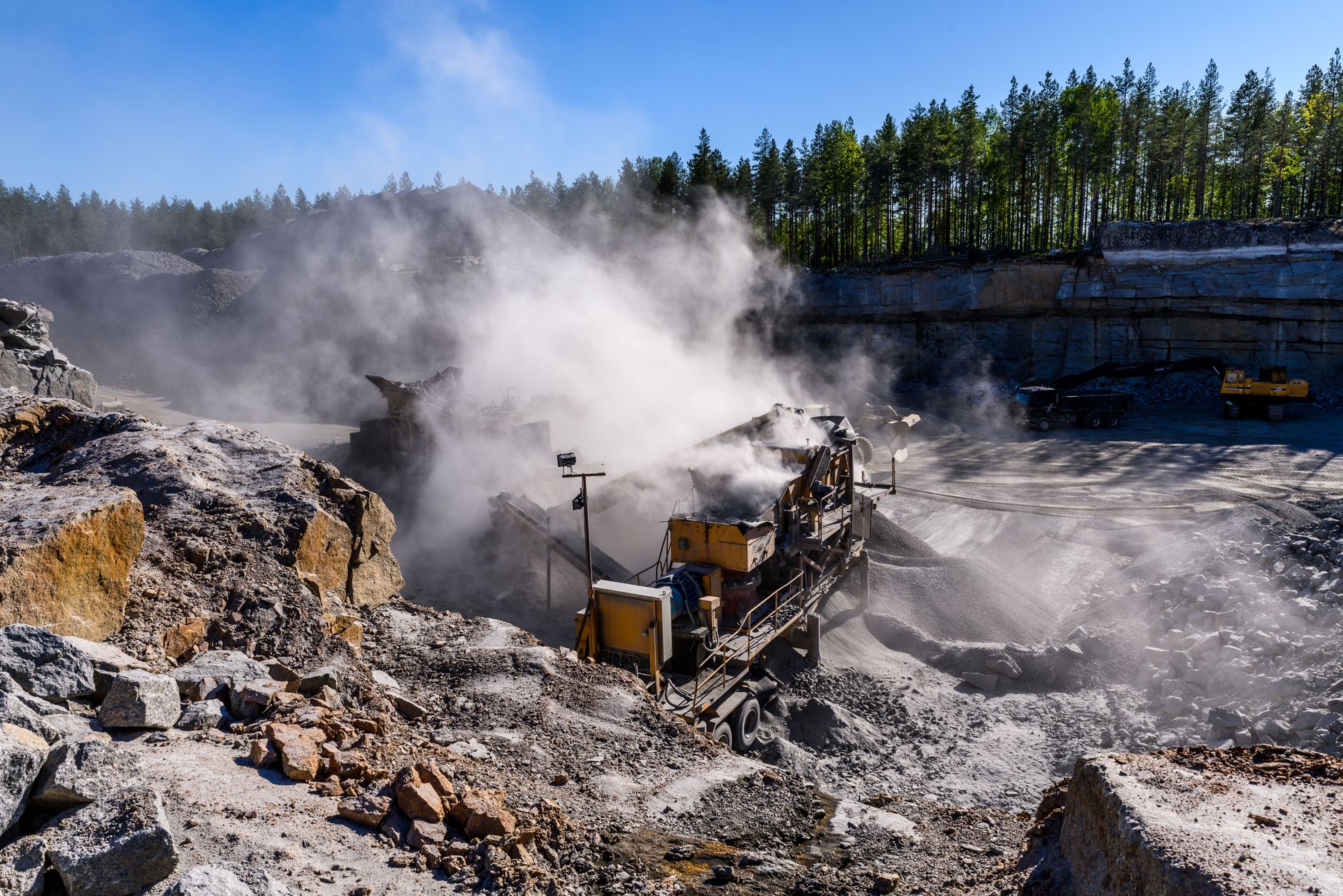 Obra pública y minería