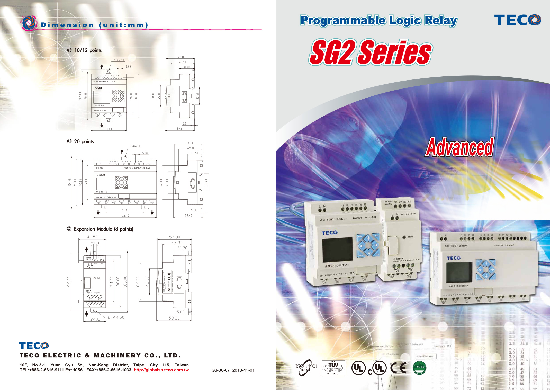 Reductores Serie SG2