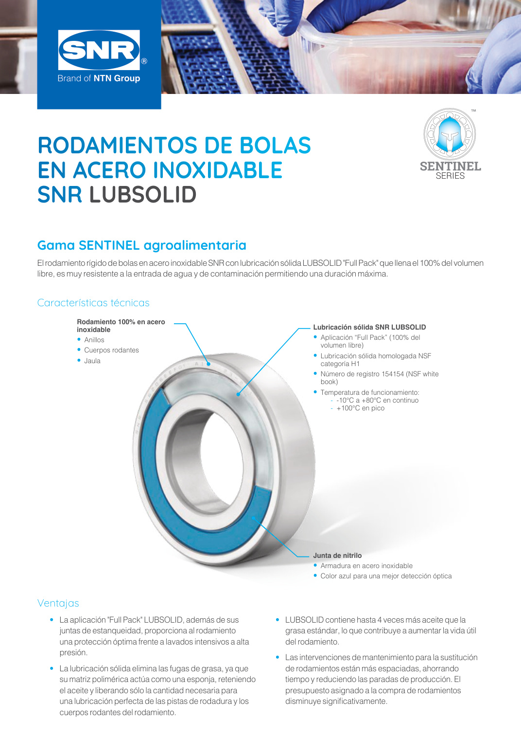 Rodamiento Bolas Lubsolid